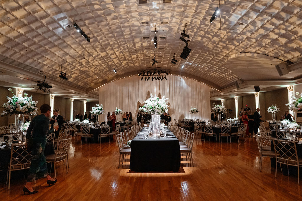 Music Hall wedding reception